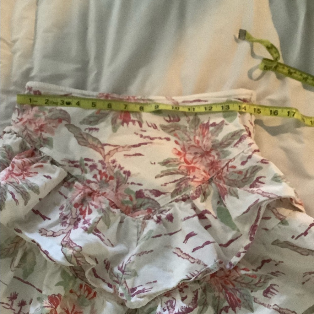 Mother the denim Hawaiian print mini skirt❤️❤️❤️❤️ - Picture 12 of 14